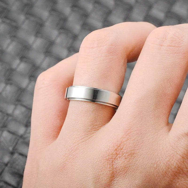 Men's ring in Celta 22 titanium