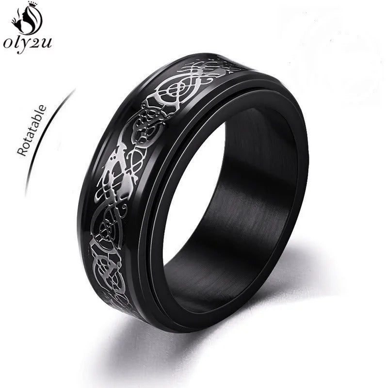 Men's ring in Celta 22 titanium