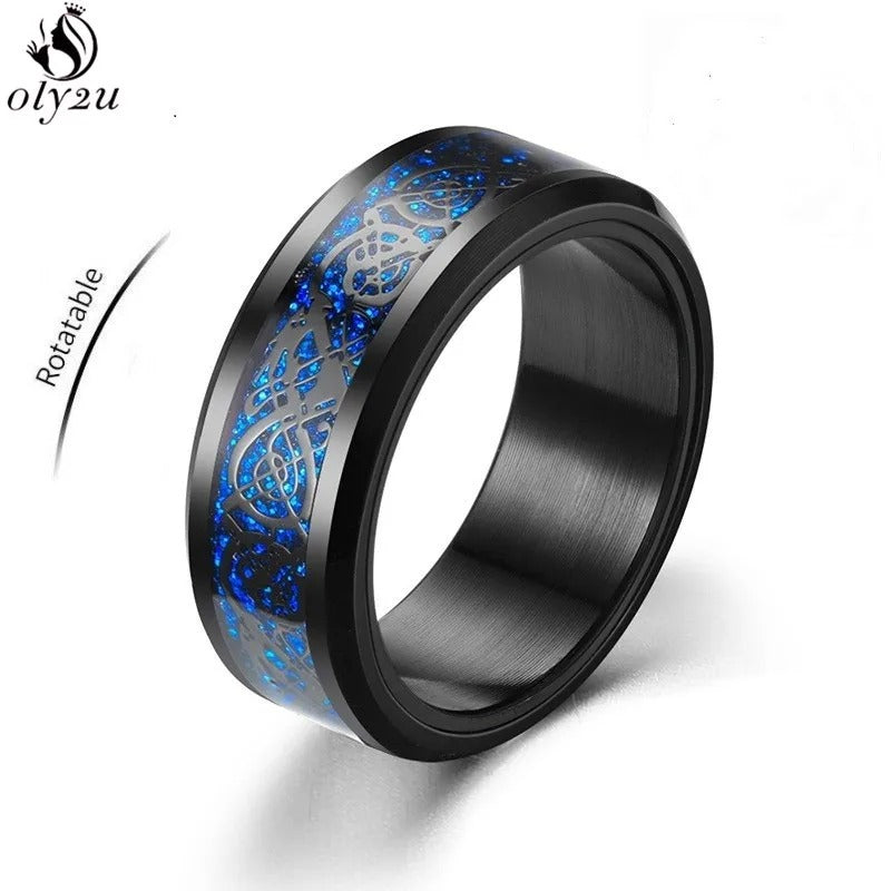 Men's ring in Celta 22 titanium
